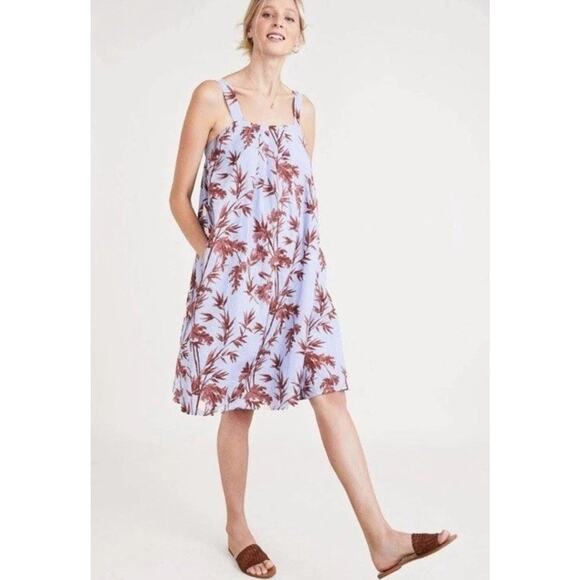 Hatch Maternity Women's The Junia 100% Linen Dress HATCH Size 2 Summer - Picture 1 of 13